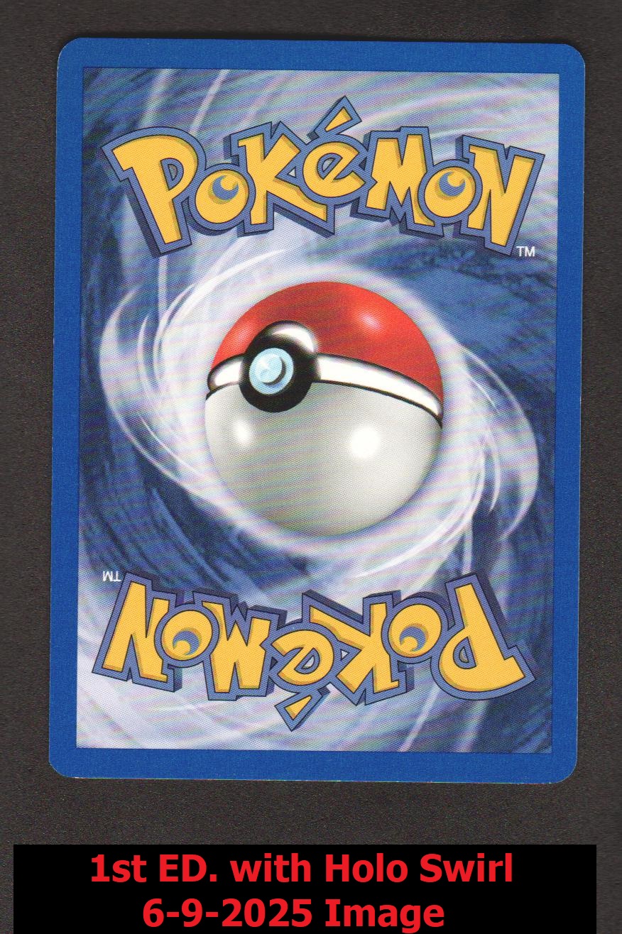 (HOLO SWIRL) The Rockets Trap - 19/132 - Holo Rare - 1st Edition